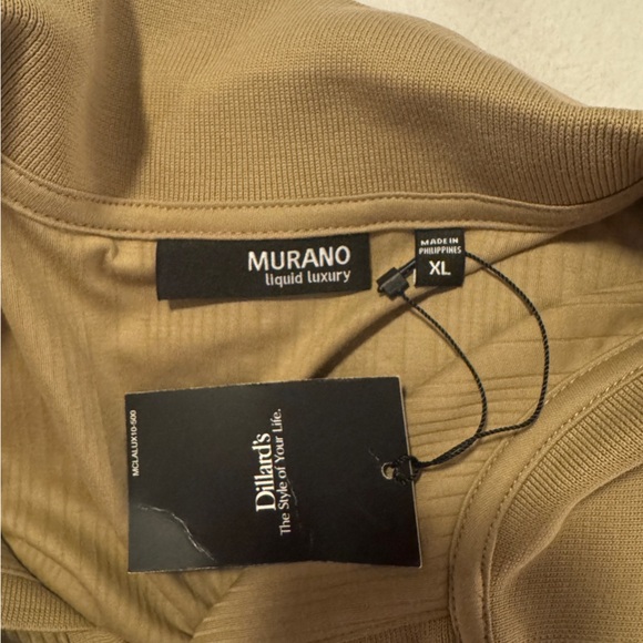 Men's Murano Tan Polo Shirt - Picture 3 of 6